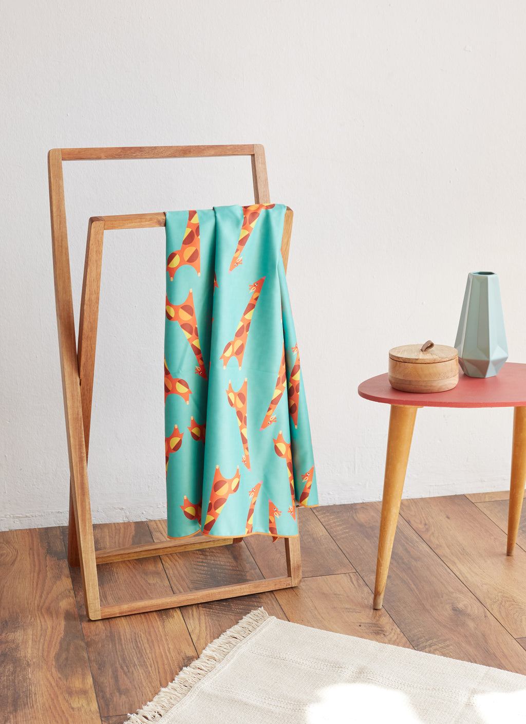 Giraffes towel