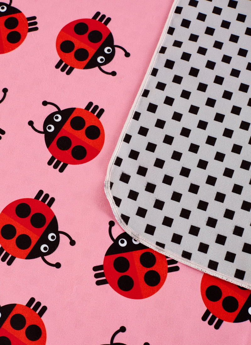 Ladybugs towel