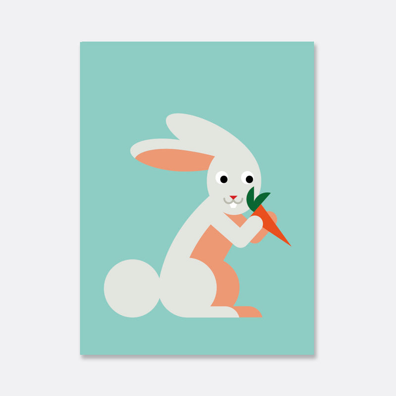 Póster de conejo